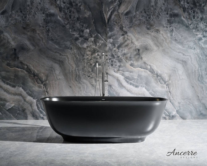 Fiore Freestanding Solid Surface Bathtub by Ancerre Designs