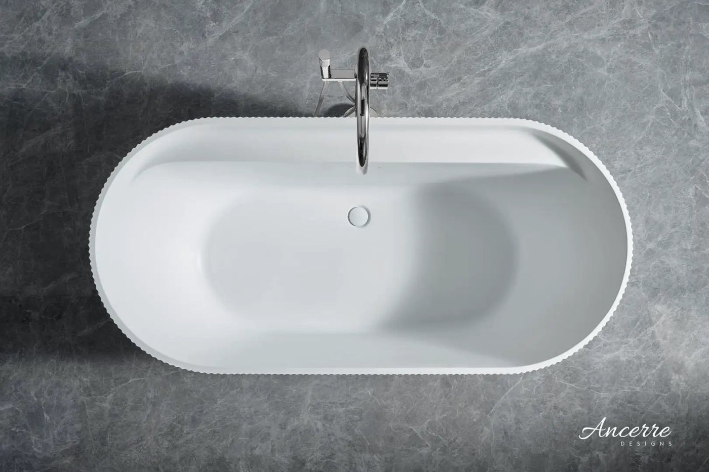 Momo Freestanding Acrylic Bathtub by Ancerre Designs