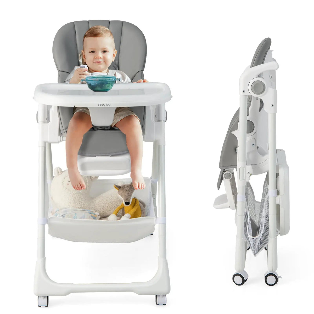 Convertible Infant Dining Chair with 5 Backrest and 3 Footrest Positions, photo 10 of 16