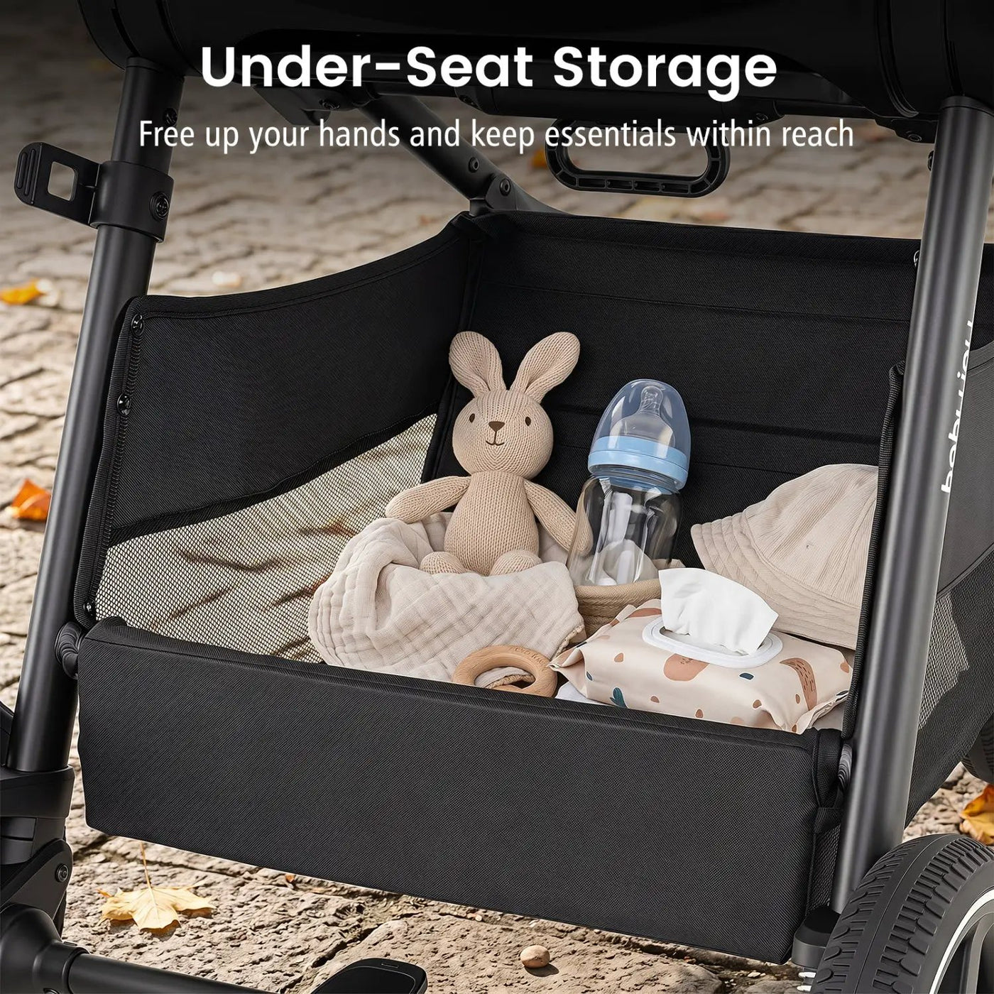 Convertible Baby Stroller with Car Seat Adapters by DirectDeals