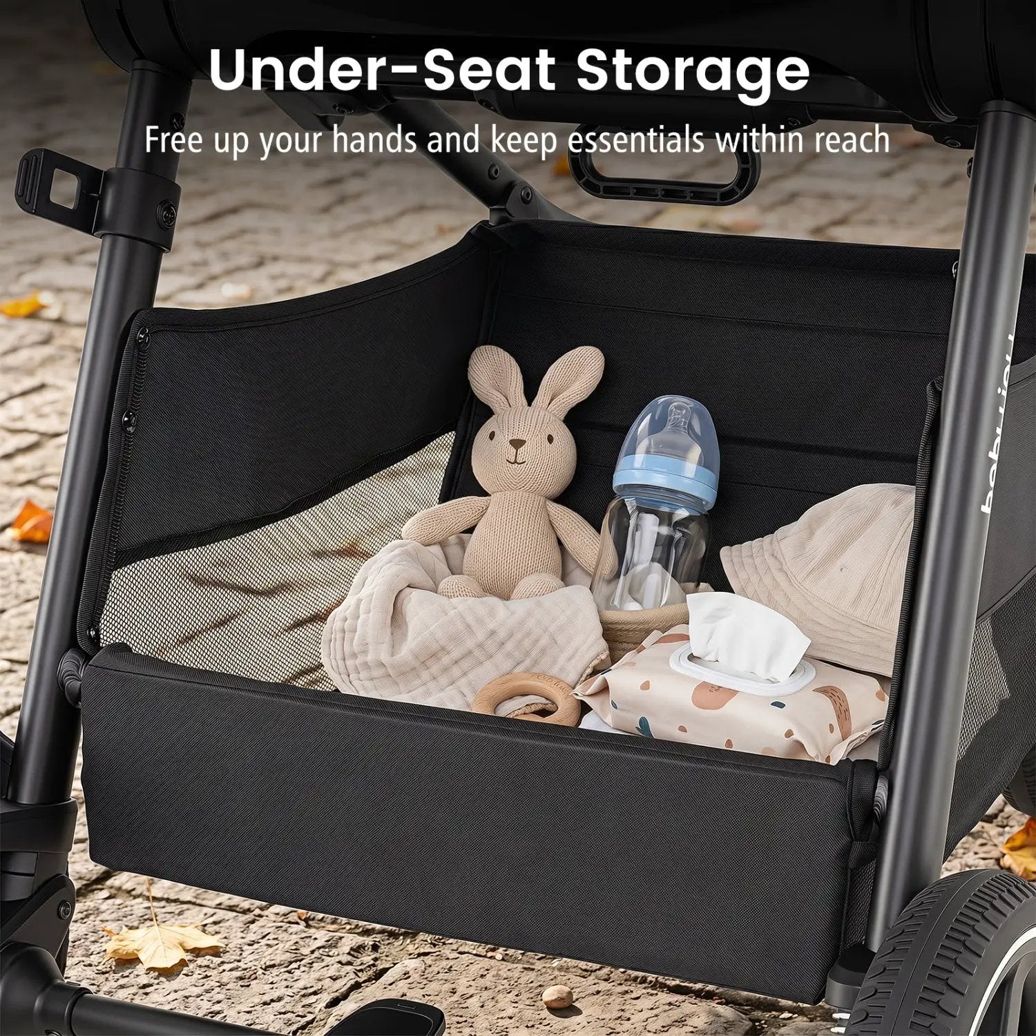 Convertible Baby Stroller with Car Seat Adapters by DirectDeals