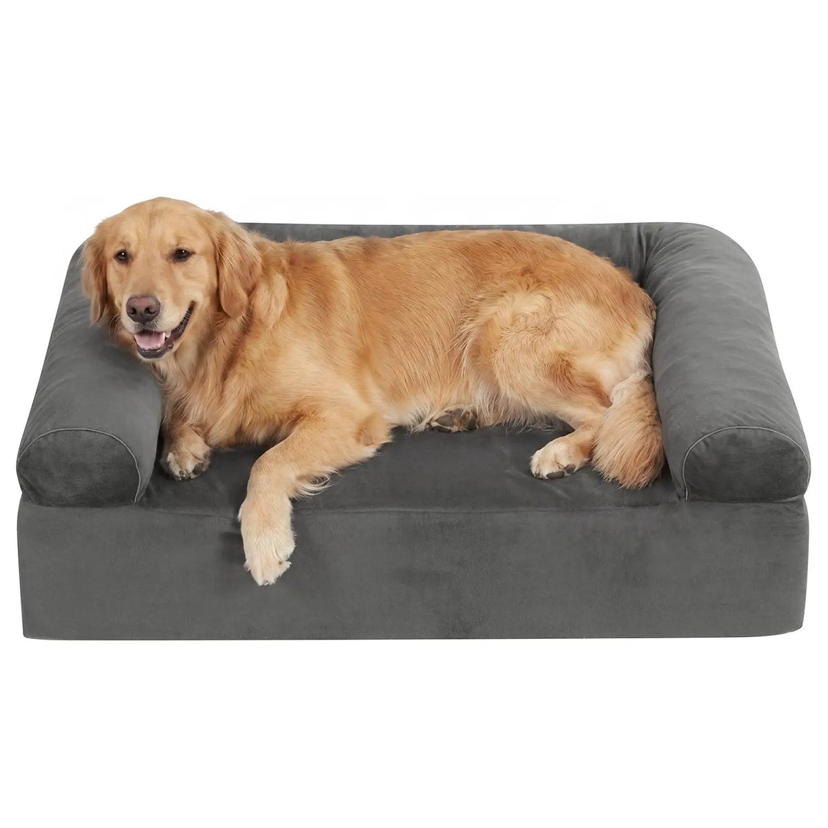 Cooling Gel Memory Foam Dog Bed for Medium Dogs with Washable Cover, photo 3 of 4
