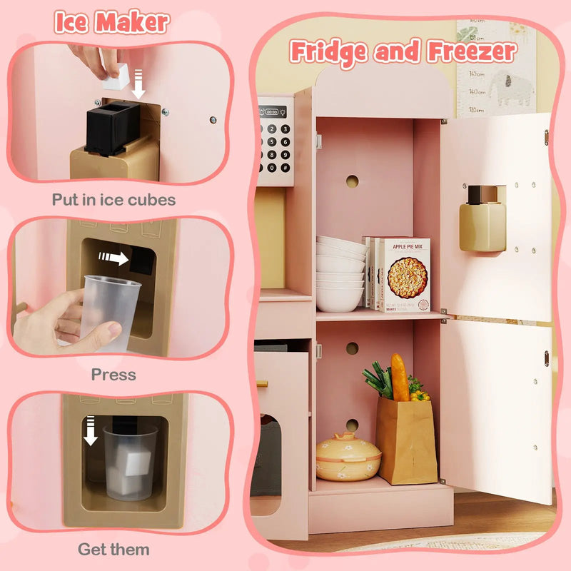 Corner Kitchen with Lights and Sounds for Kids Ages 3+ by DirectDeals