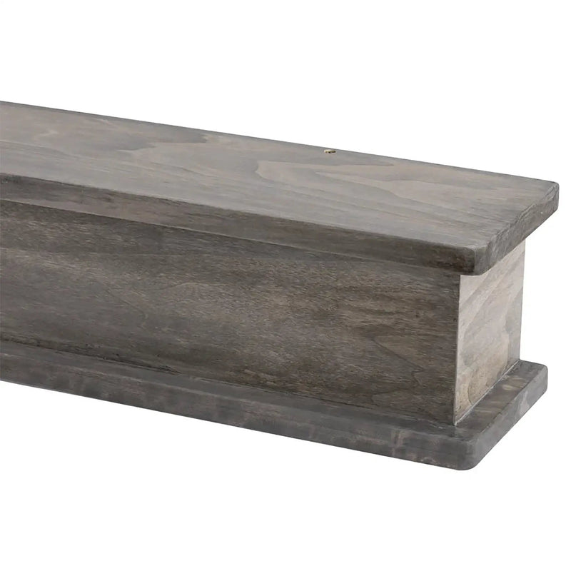 Cottage Fireplace Mantel Shelf – Real Wood by Dogberrycollections