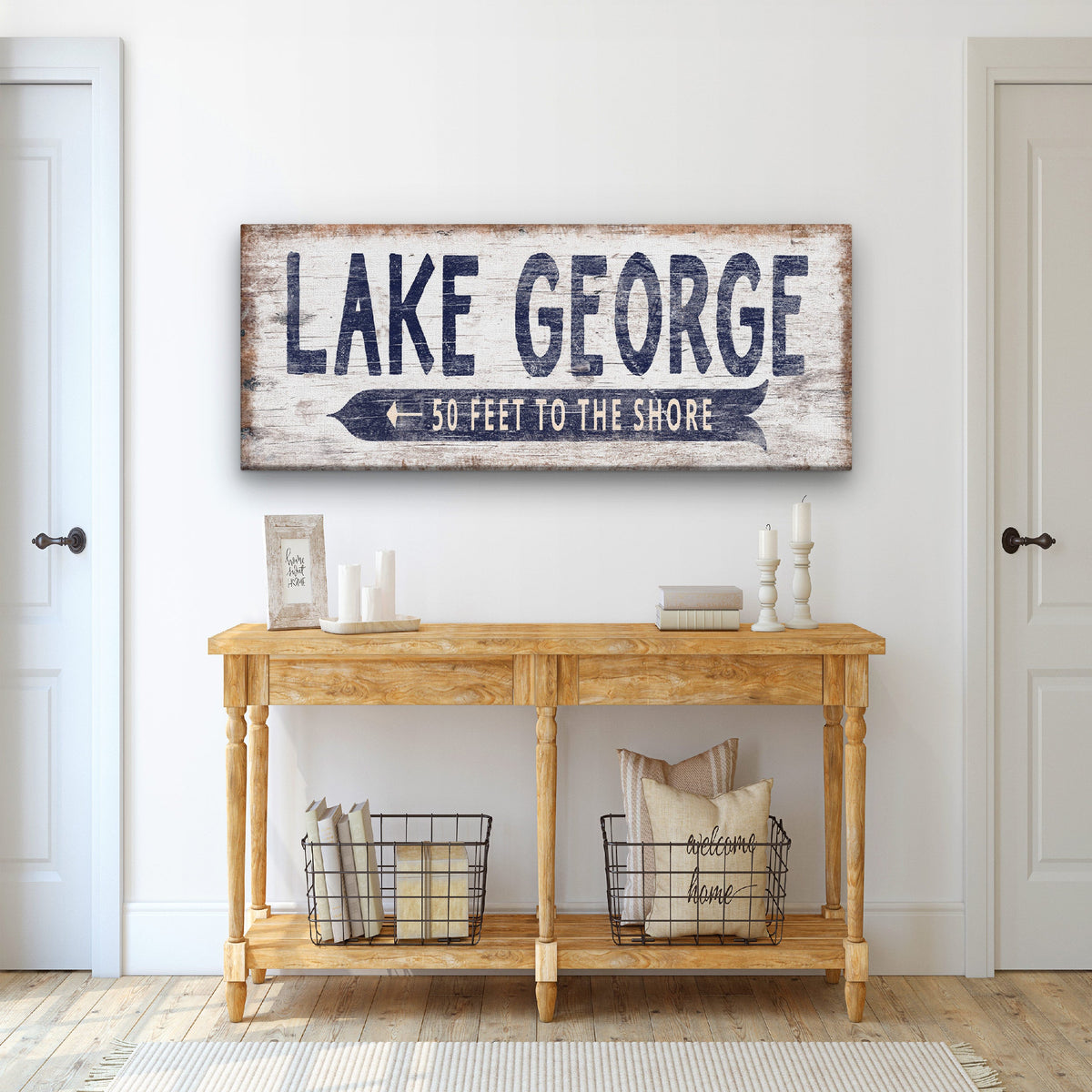 Personalized Nautical Beach Sign, photo 3 of 6