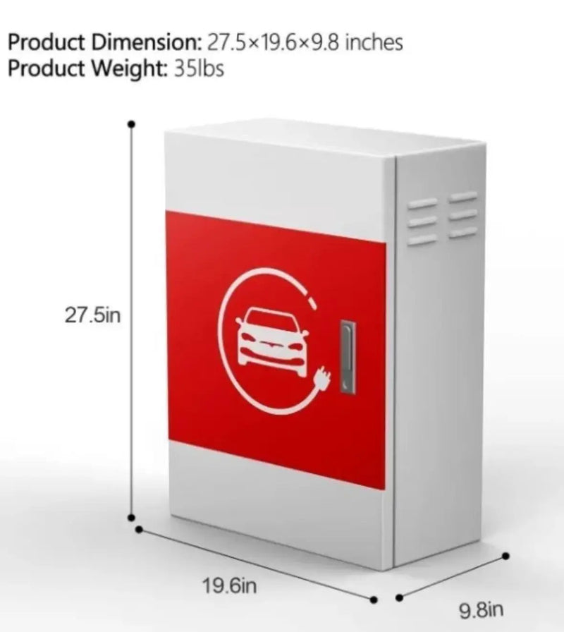 Tesla Charger Station Box for Tesla Gen 2/Gen 3 Wall Connector by Selzalot