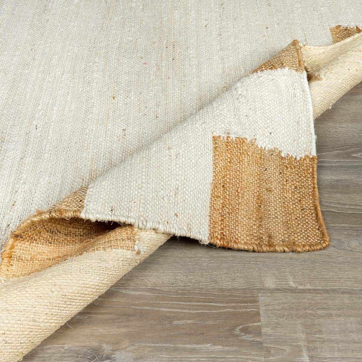 Rocio White Jute Carpet by Boutique Rugs