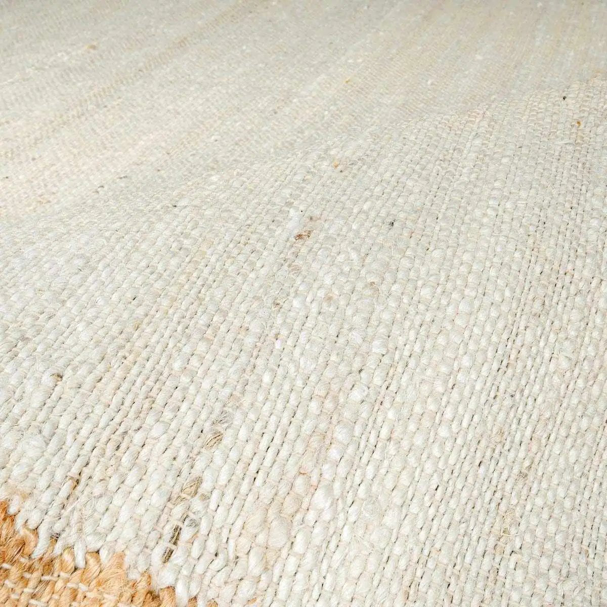 Rocio White Jute Carpet by Boutique Rugs