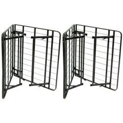 Queen-size Steel Folding Metal Platform Bed Frame by HomePacific