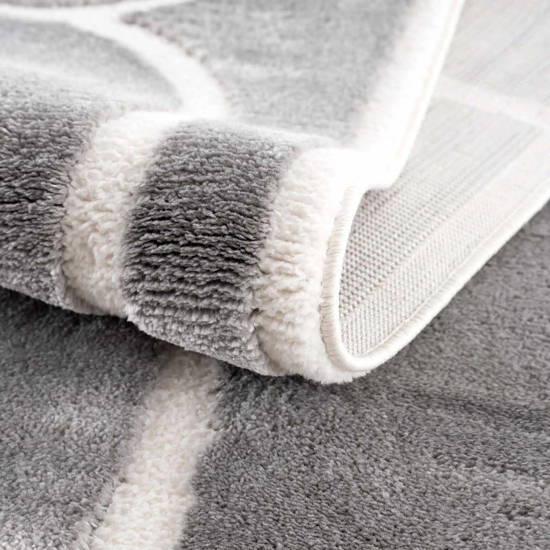 Azana Gray Area Rug by Hauteloom
