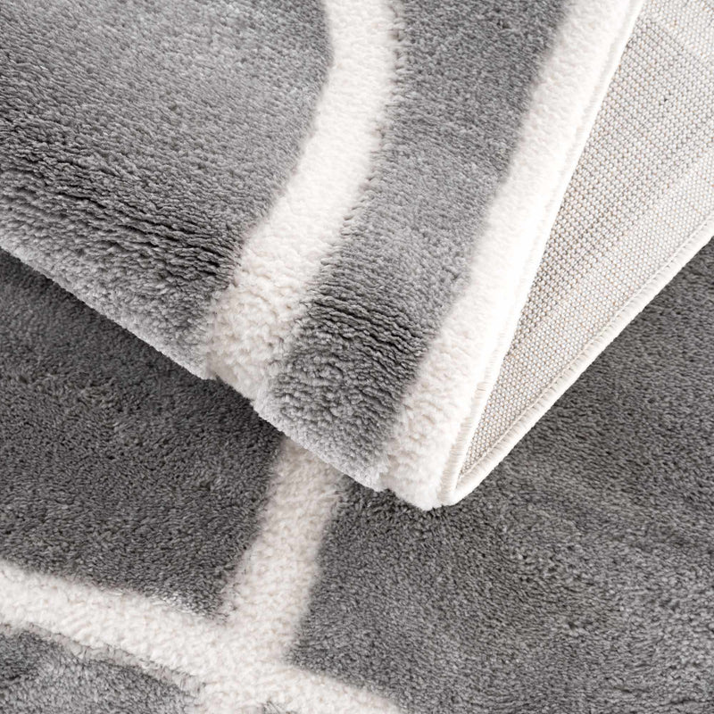 Azana Gray Area Rug by Hauteloom