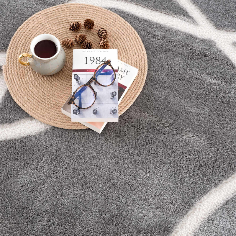 Azana Modern Gray Area Rug - Clearance by Boutique Rugs