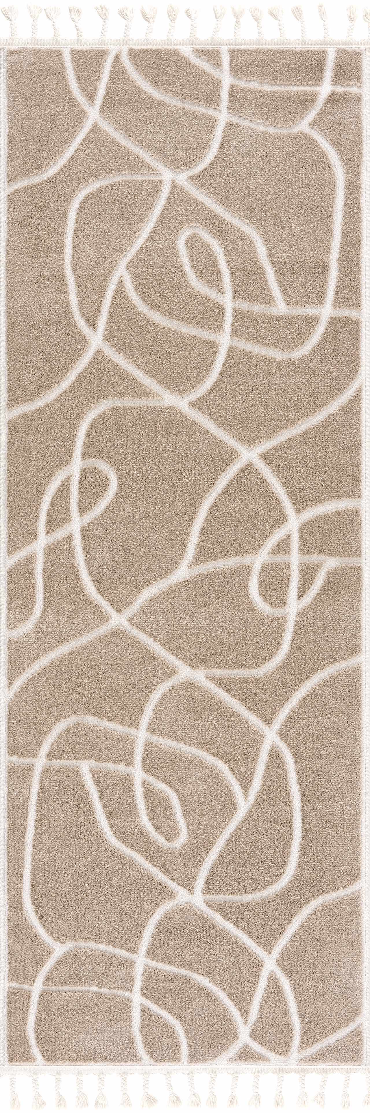 Azana Cream Area Rug by Hauteloom