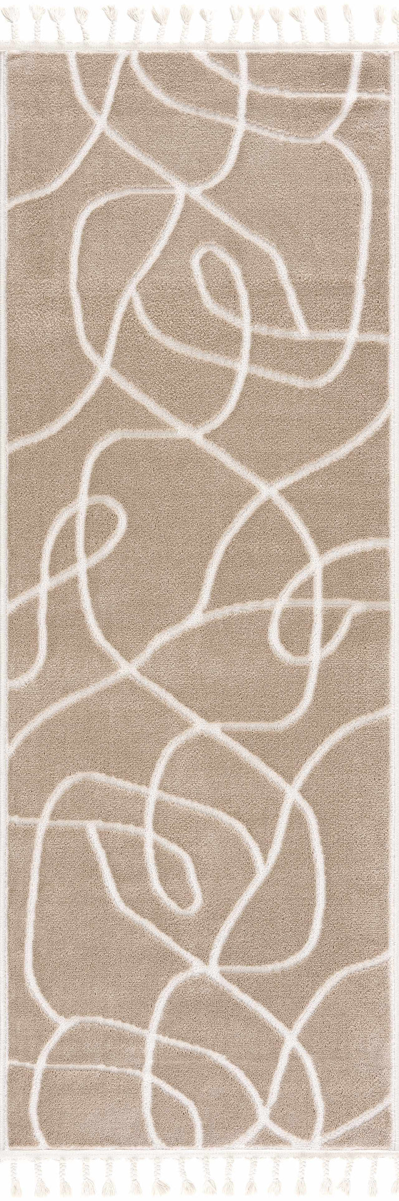 Azana Cream Area Rug by Hauteloom