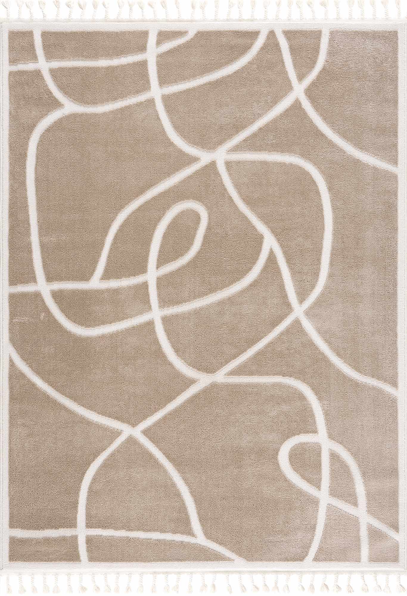 Azana Cream Area Rug by Hauteloom