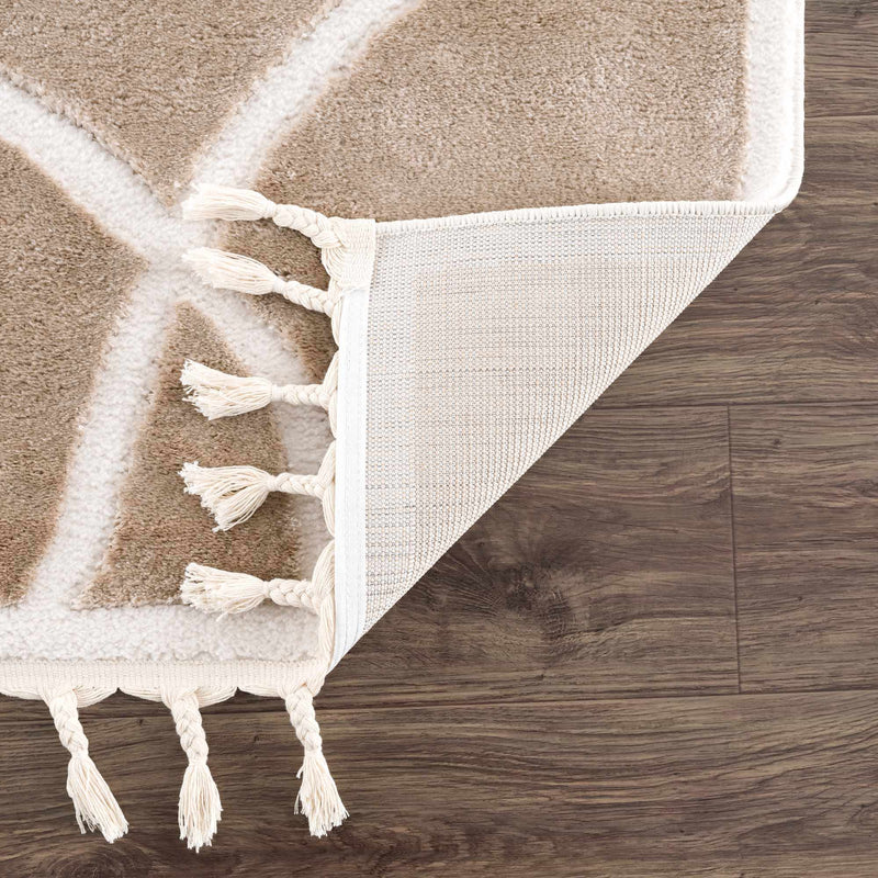 Azana Cream Area Rug by Hauteloom