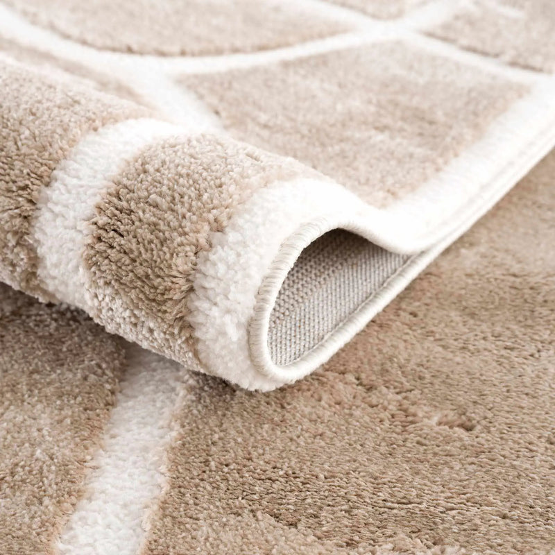 Azana Cream Area Rug by Hauteloom