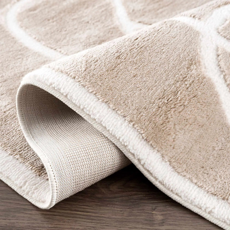 Azana Cream Area Rug by Hauteloom