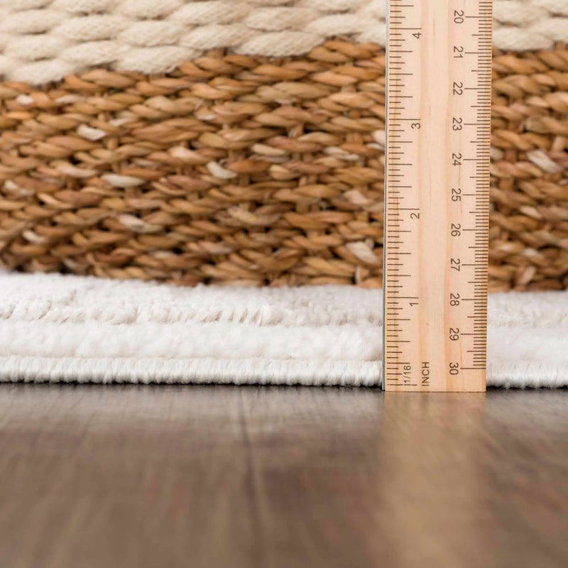 Azana Cream Area Rug by Hauteloom