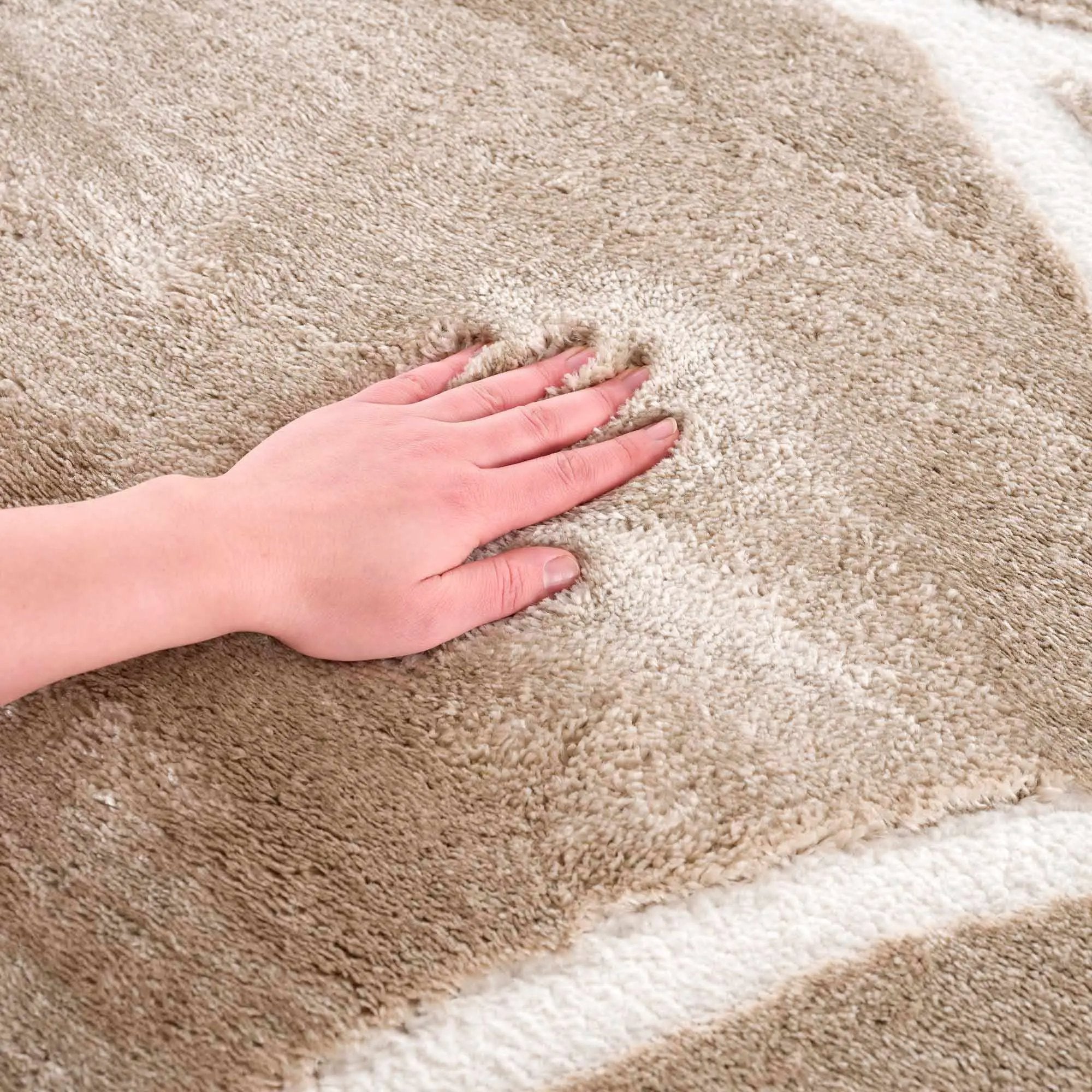 Azana Cream Area Rug by Hauteloom