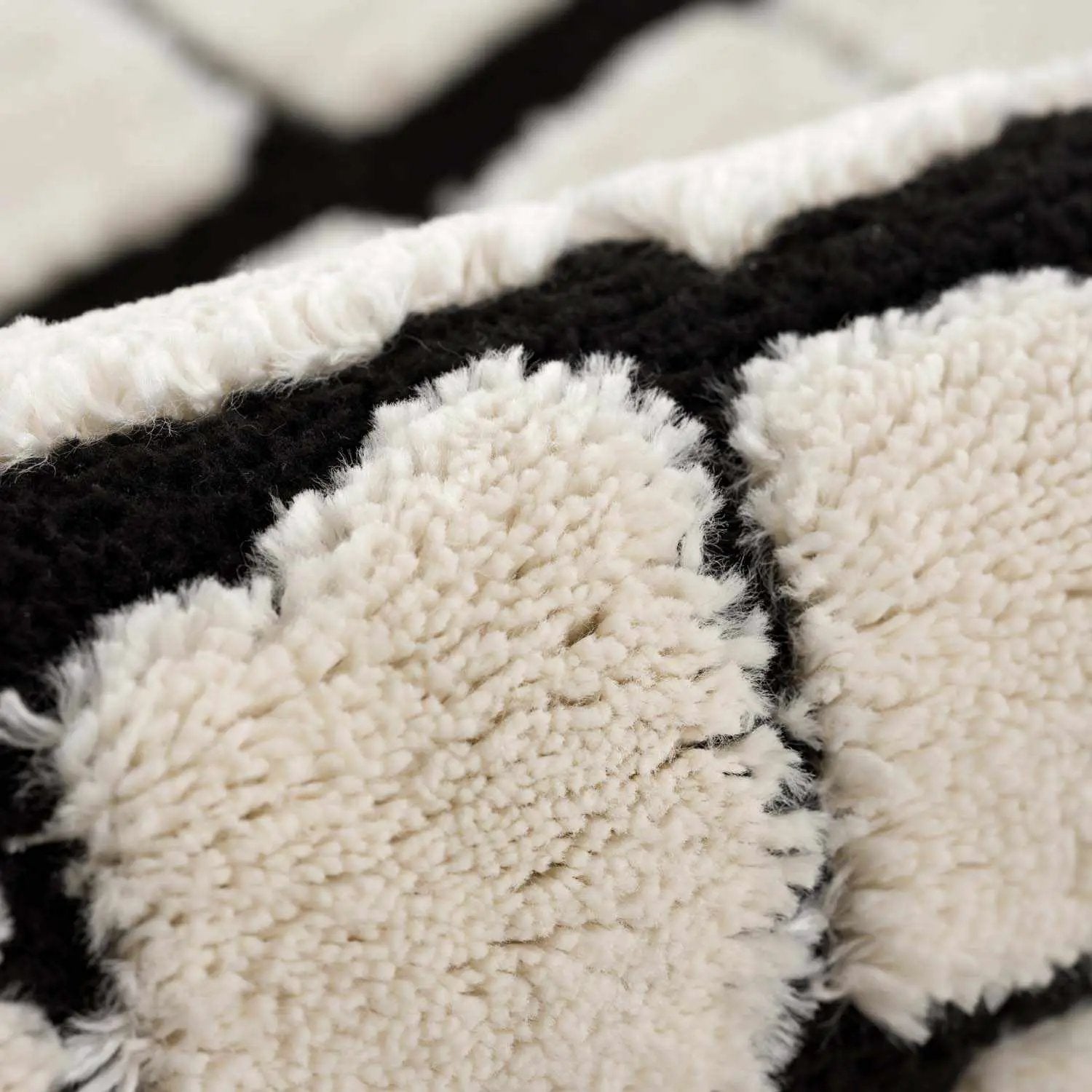 Teshi Checkered Area Rug - Clearance by Boutique Rugs