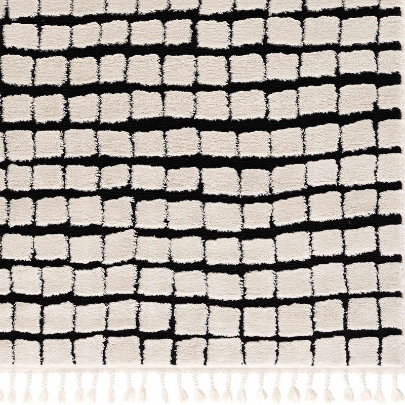 Teshi Checkered Area Rug - Clearance by Boutique Rugs