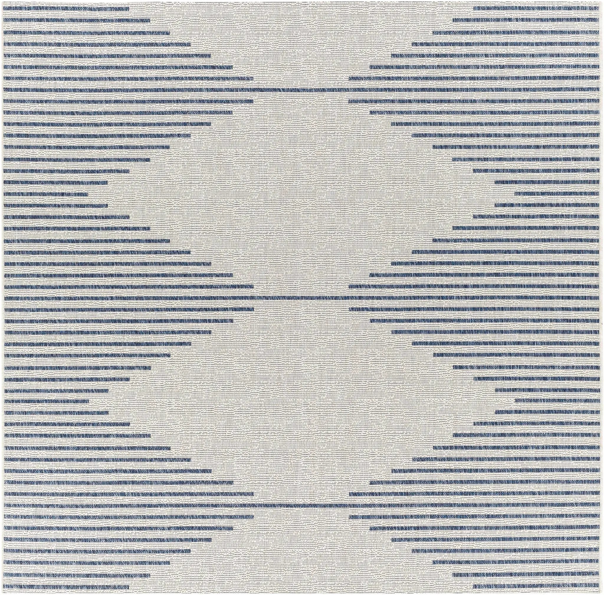 Stephan Blue & Cream Outdoor Rug by Boutique Rugs