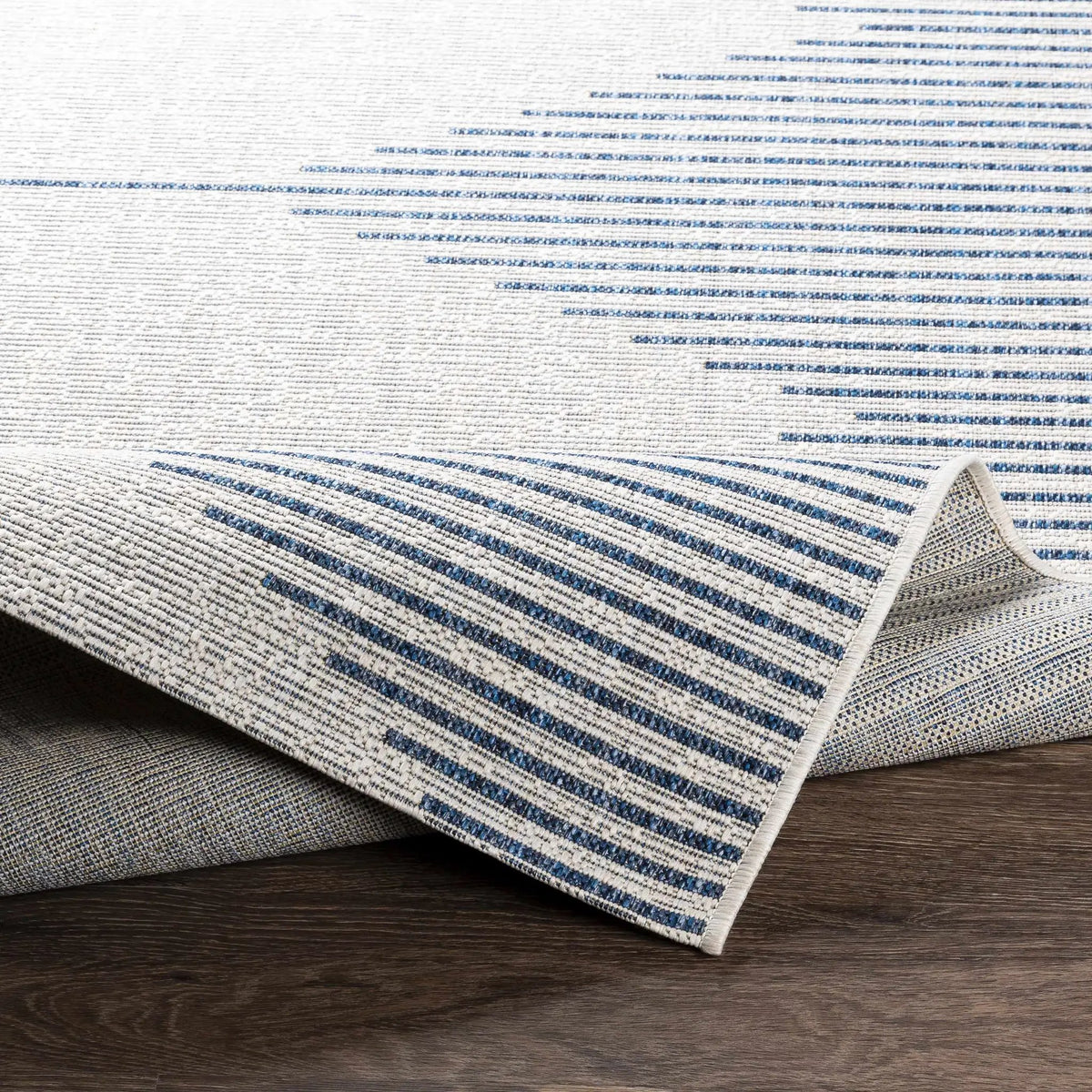 Stephan Blue & Cream Outdoor Rug, photo 10 of 17