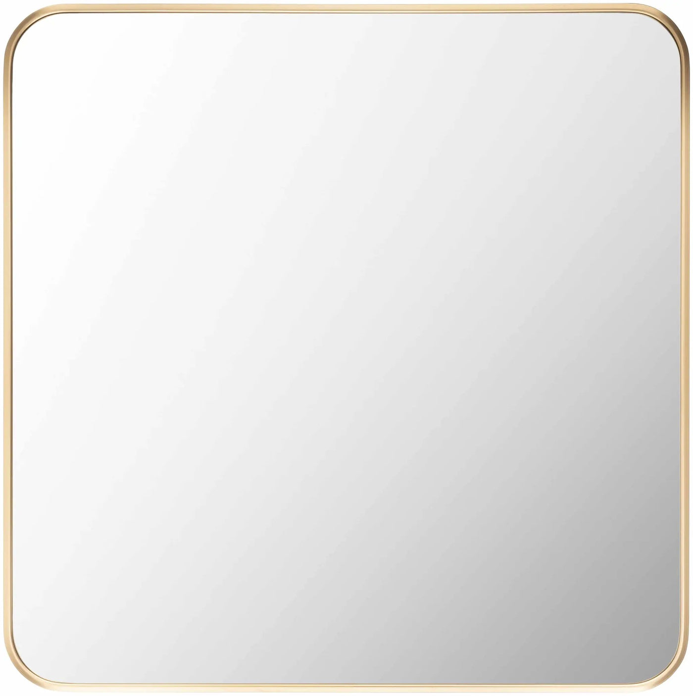 Ockenfels Modern Arched Gold Wall Mirror by Boutique Rugs