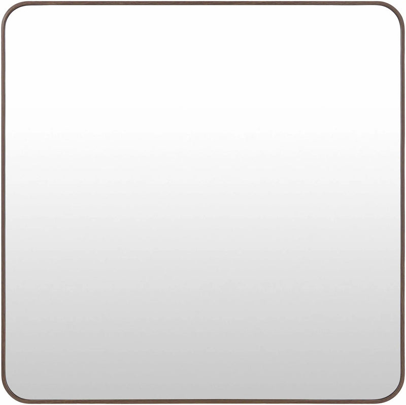 Ockenfels Dark Brown Mirror by Boutique Rugs