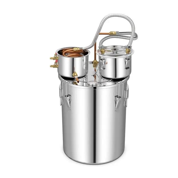 10 Gallon Stainless Steel Alcohol Still Fermenting / Distilling Kit by HomePacific