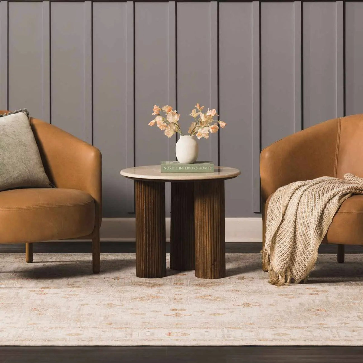 Dieppe Thick Luxe Statement Rug, installed in a room 4