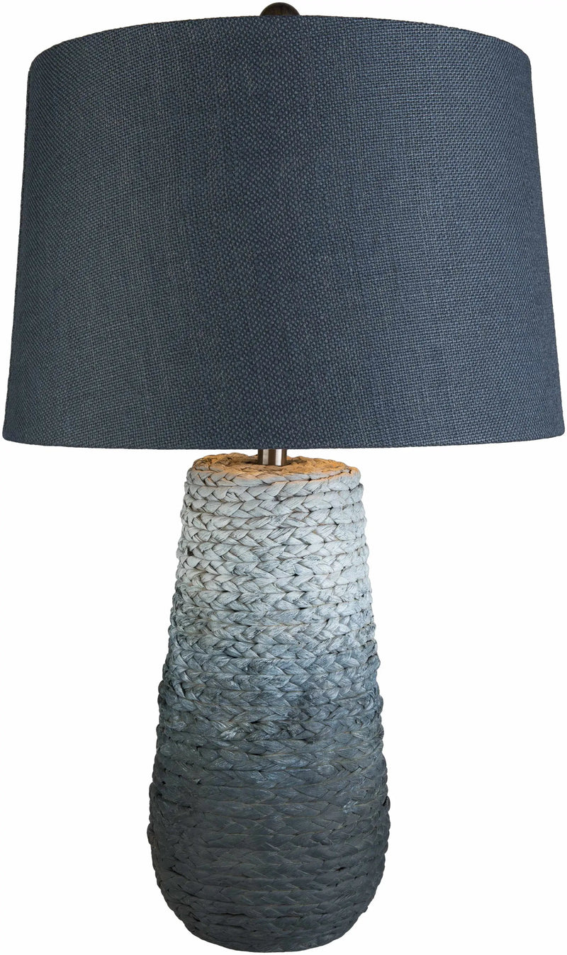 Dingras Pale Blue Jute Table Lamp - Clearance by Boutique Rugs