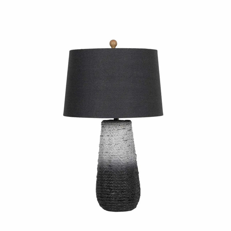 Dingras Pale Blue Jute Table Lamp - Clearance by Boutique Rugs
