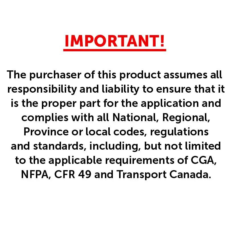 Flame King 20lb OPD Valve For Hog or Horizontal Propane Cylinder by Flame King Products