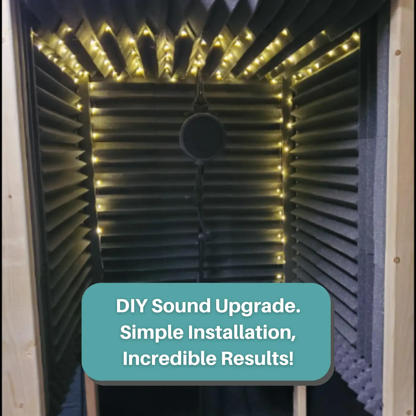 Small Vocal Booth Acoustic Foam Bundle - DIY Vocal Booth Acoustic Treatment by SoundAssured