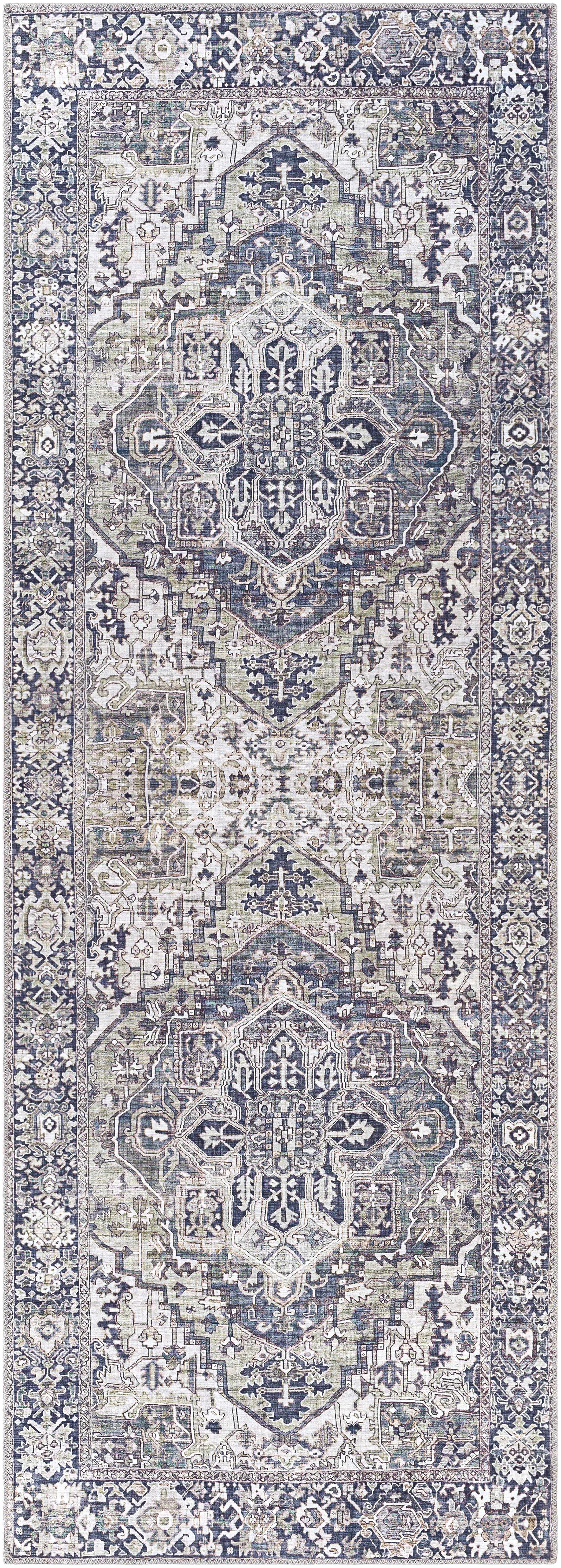Neyland Iris Gray Area Rug 2359 by Boutique Rugs