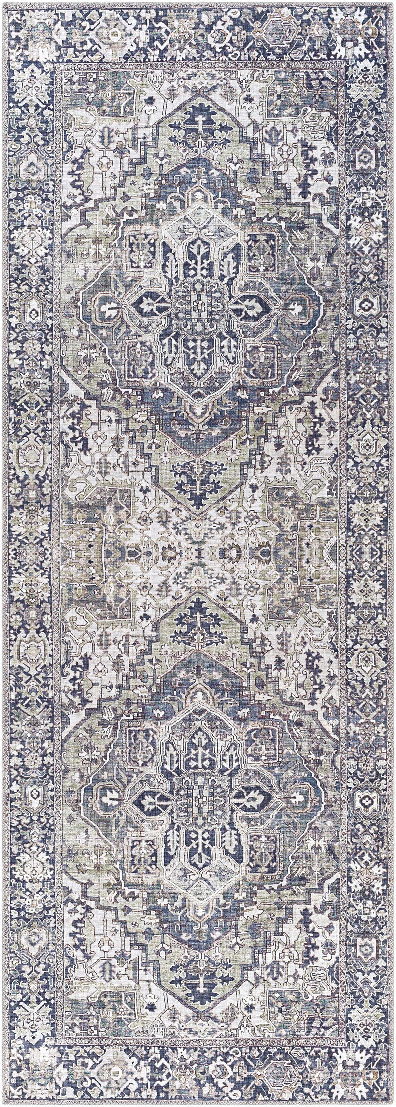 Neyland Iris Gray Area Rug 2359 by Boutique Rugs