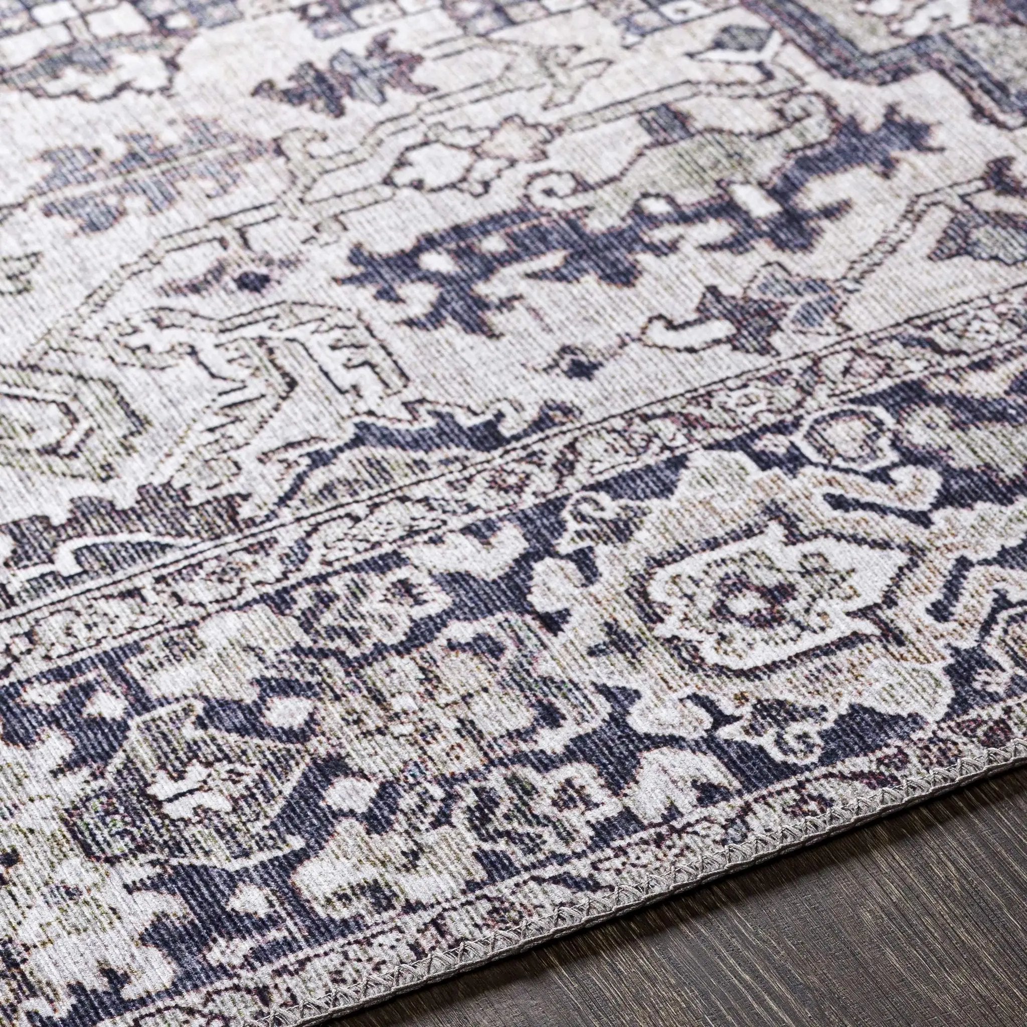 Neyland Iris Gray Area Rug 2359 by Boutique Rugs