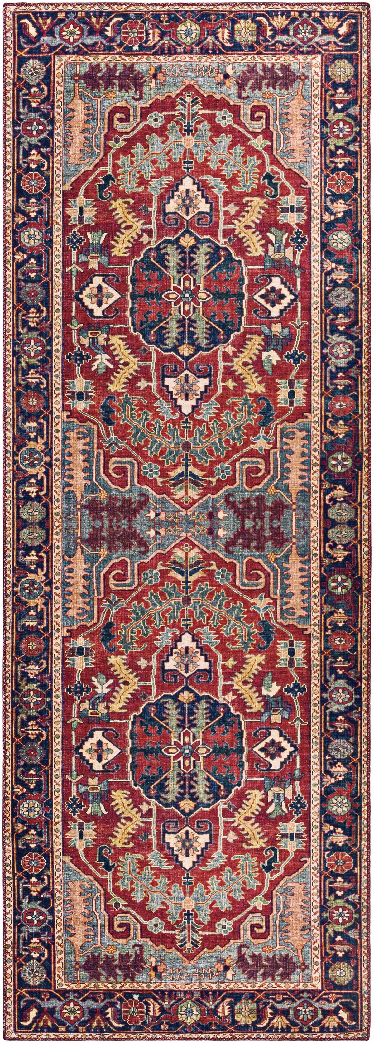 Dorcas Red Performance Rug, photo 9 of 11