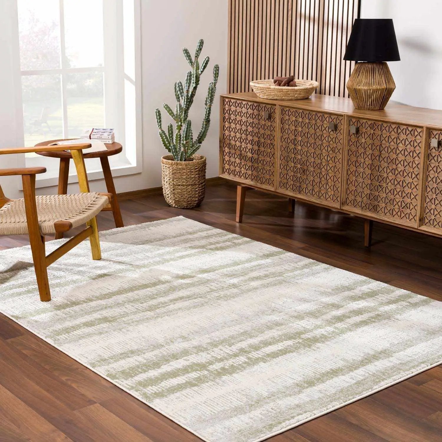 Asmara Green Area Rug by Boutique Rugs