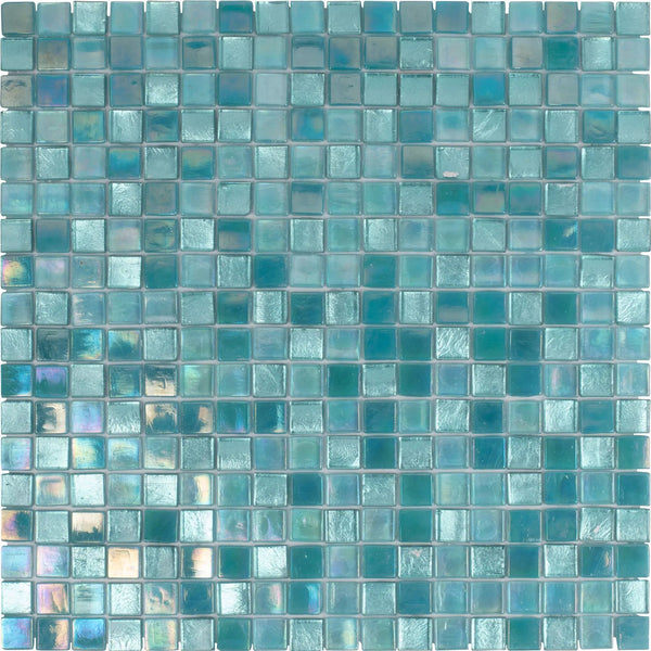 Mint Green 12x12 Uniform Square Glossy Glass Mosaic Tile (20 pack, 18.69 sq ft/case)