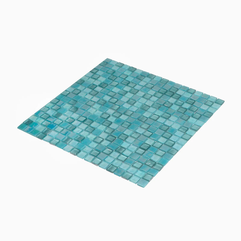 Mint Green 12x12 Uniform Square Glossy Glass Mosaic Tile (20 pack, 18.69 sq ft/case) by Apollo Tile