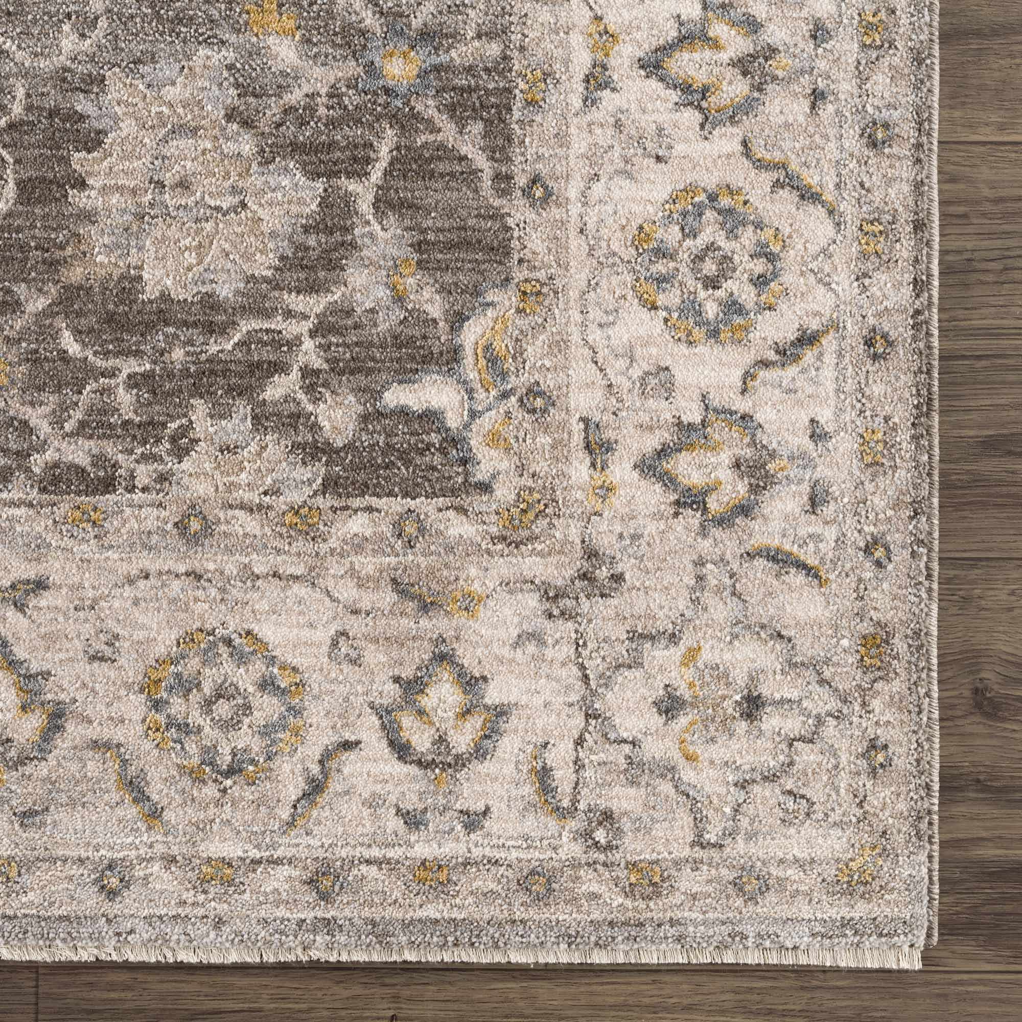 Amaru Green Textured Rug with Fringes by Boutique Rugs