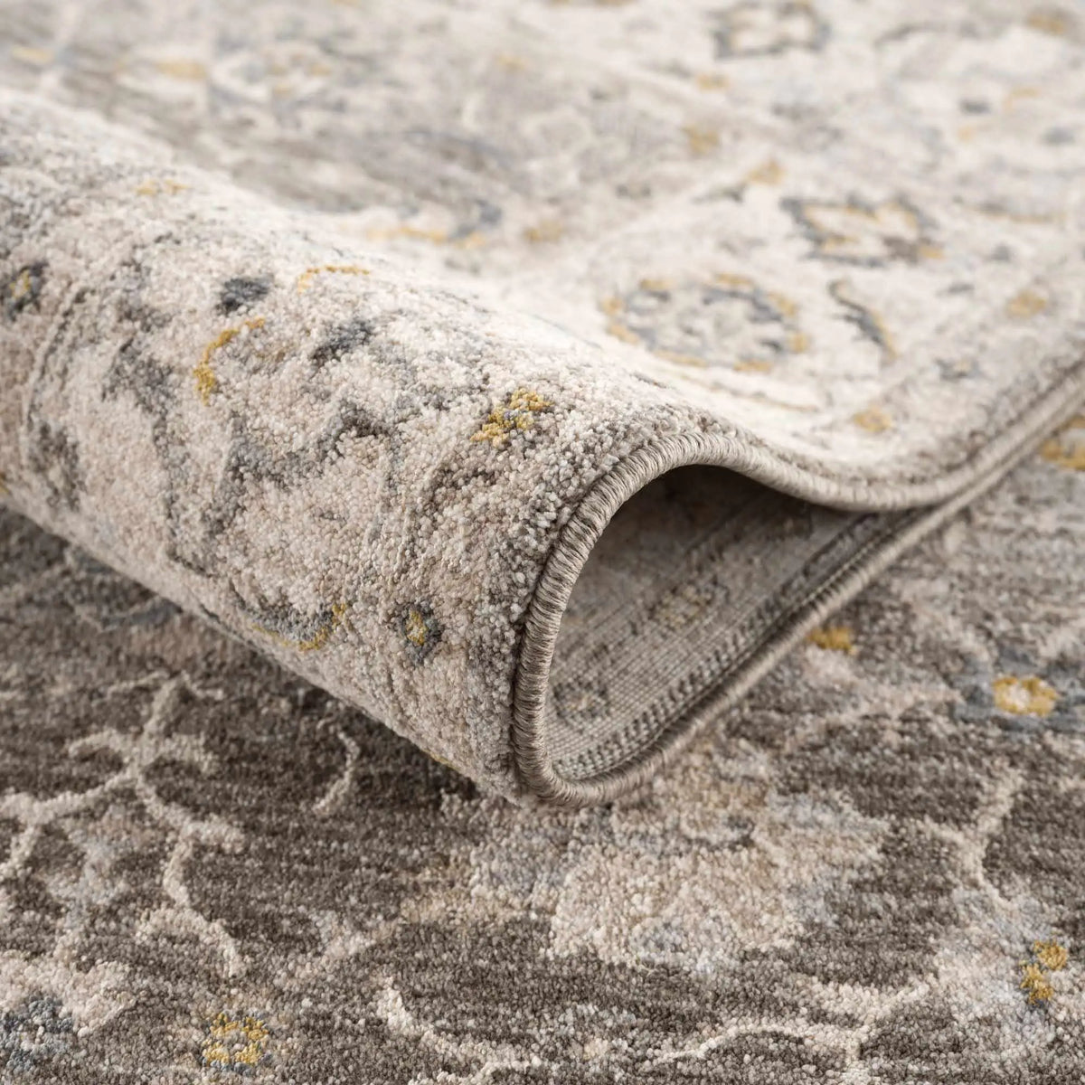 Amaru Green Textured Rug with Fringes, photo 21 of 22