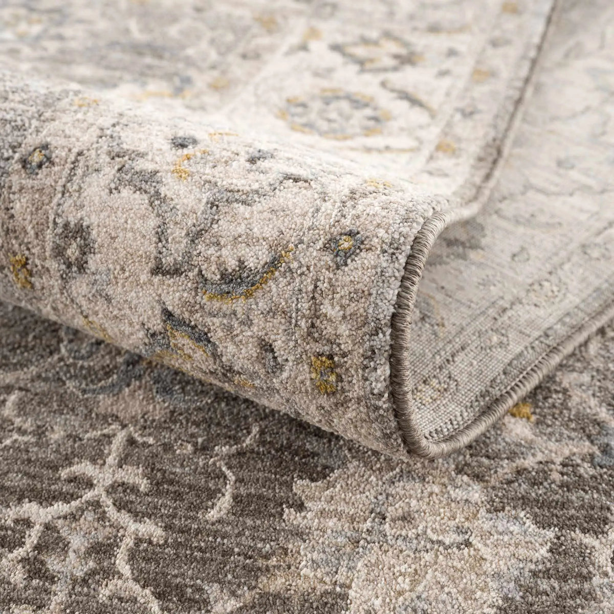 Amaru Green Textured Rug with Fringes, photo 16 of 22