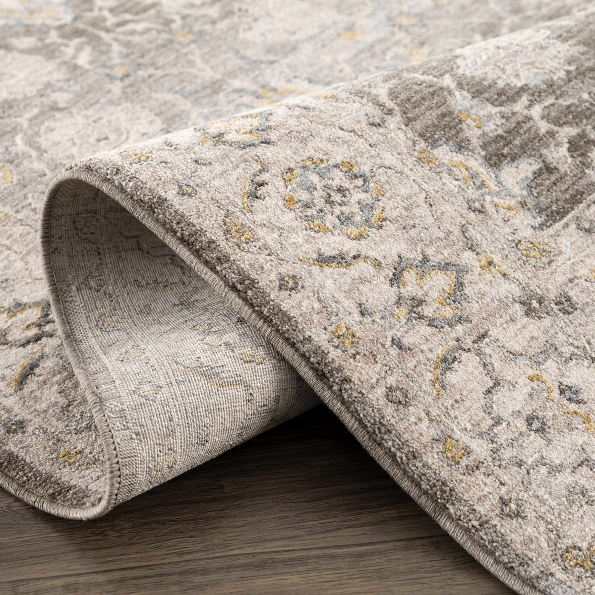 Amaru Green Textured Rug with Fringes, photo 19 of 22
