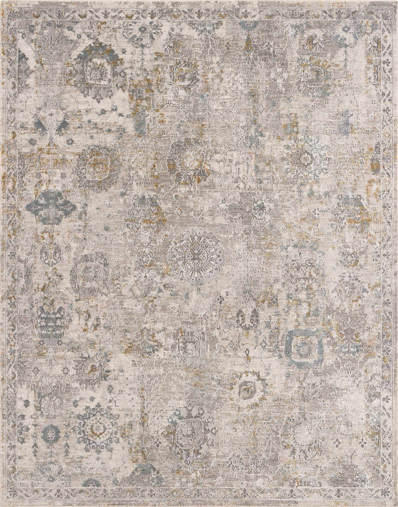 Alroy Textured Rug with Fringes by Boutique Rugs