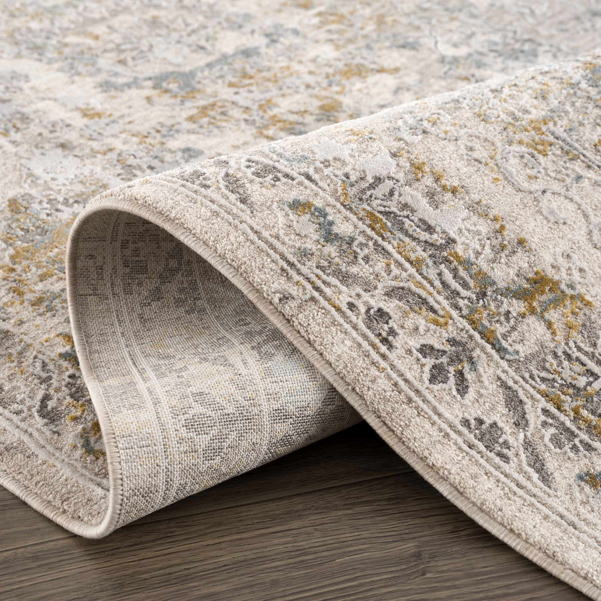 Alroy Textured Rug with Fringes, photo 7 of 13
