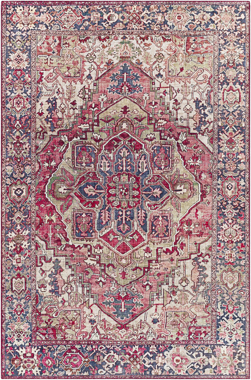 Neyland Iris Blush Area Rug 2357 by Boutique Rugs